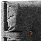 Κρεβάτι με Κεφαλάρι και Αποθηκευτικό Χώρο Hauz Pandora 140X200 Keten 46 Dark Grey